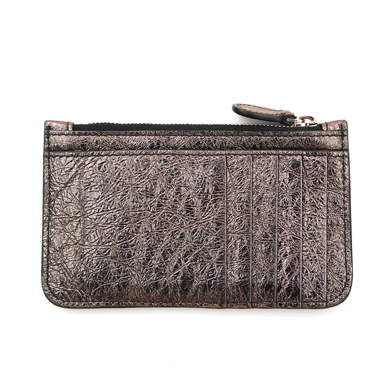 バレンシアガ BALENCIAGA ロゴ レザー カードケース コインケース