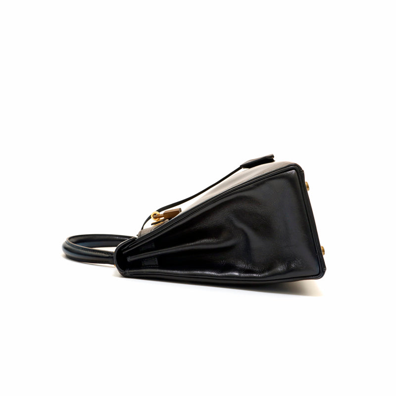 エルメス HERMES ケリー28 G金具 ハンドバッグ ◯P刻印 1986年