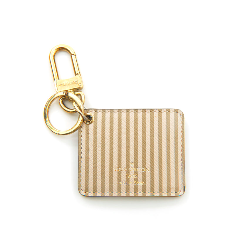 Louis Vuitton Goldtone Trunks & Bags Key Holder and Bag Charm