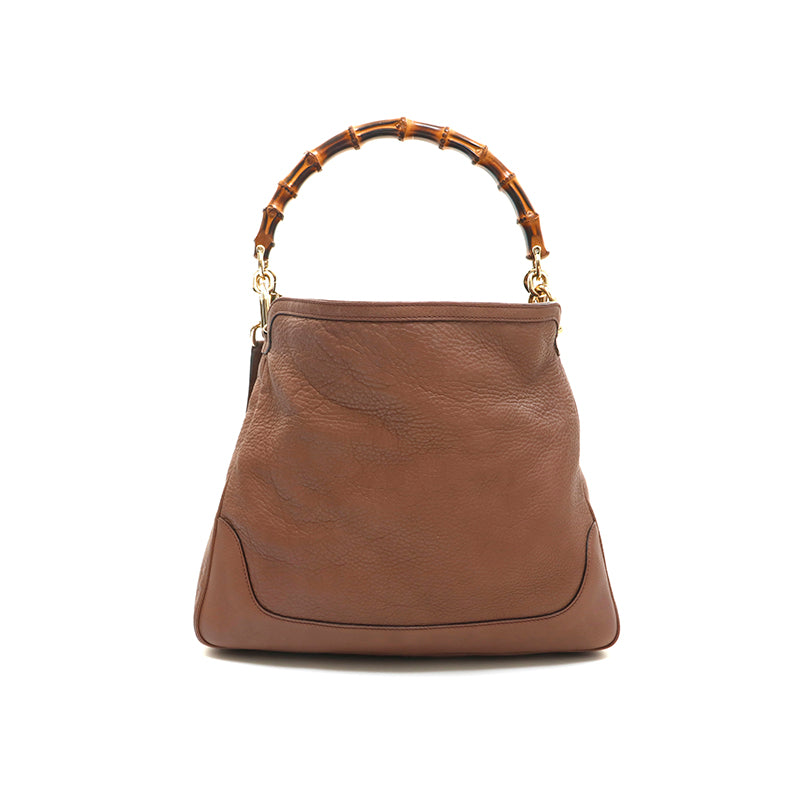 グッチ GUCCI バンブー 2WAY ミニ トップハンドル ショルダーバッグ