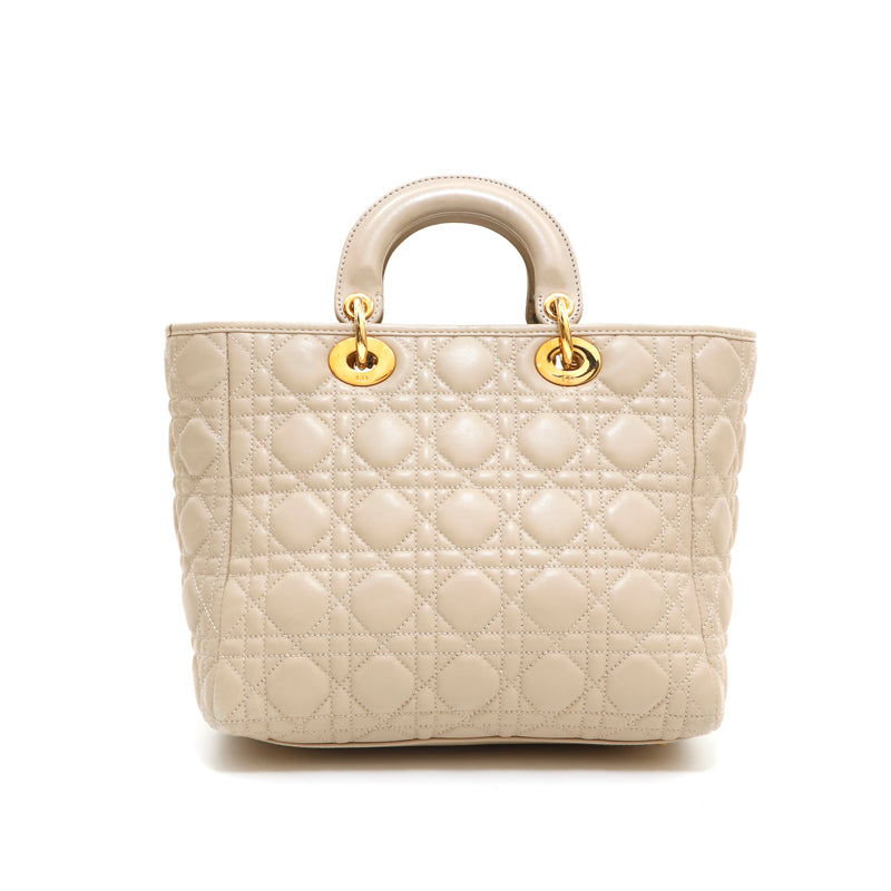 Dior クリスチャン ディオール レディ ベージュ カナージュ ハンドバッグ クリスチャンディオール Christian Dior レディディオール
