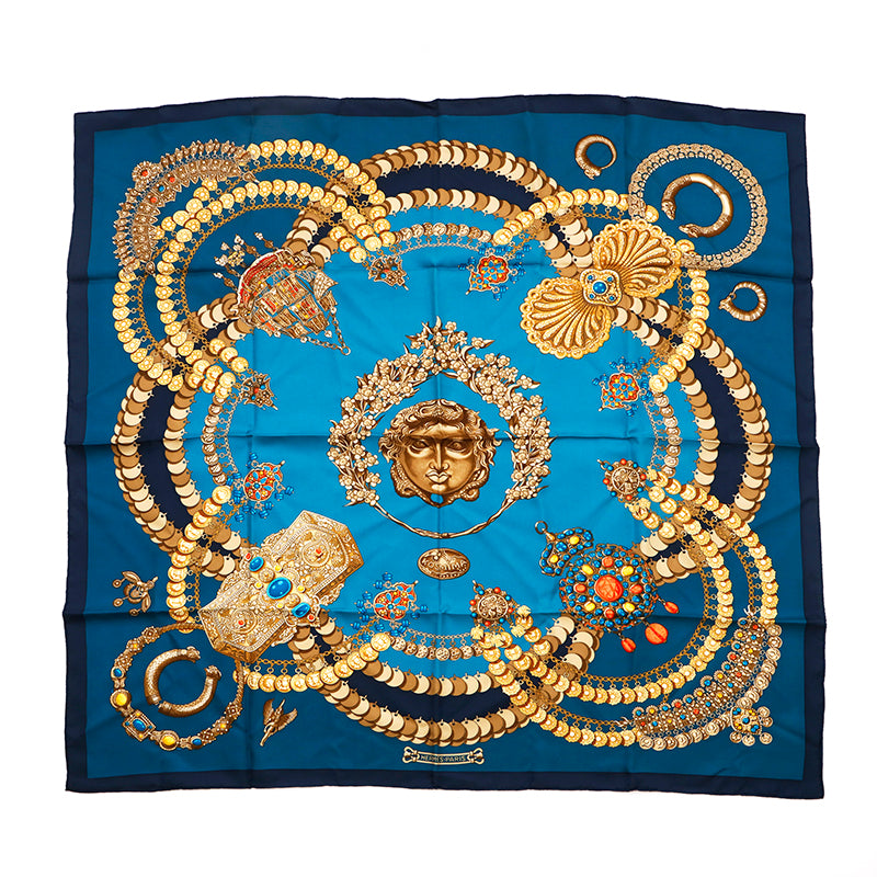 HERMES スカーフ 約90cm HERMES スカーフ Parade en Fanfare scarf 90 直営店ラッピング