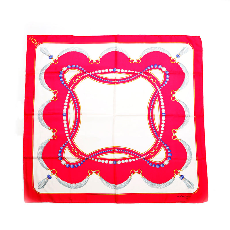 スカーフ / カルティエ カルティエ CARTIER スカーフ ピンク P14532 – NUIR VINTAGE