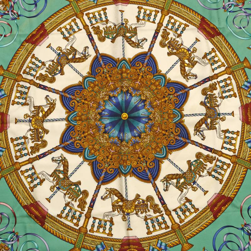 エルメス HERMES カレ90 スカーフ グリーン P14634 – NUIR VINTAGE