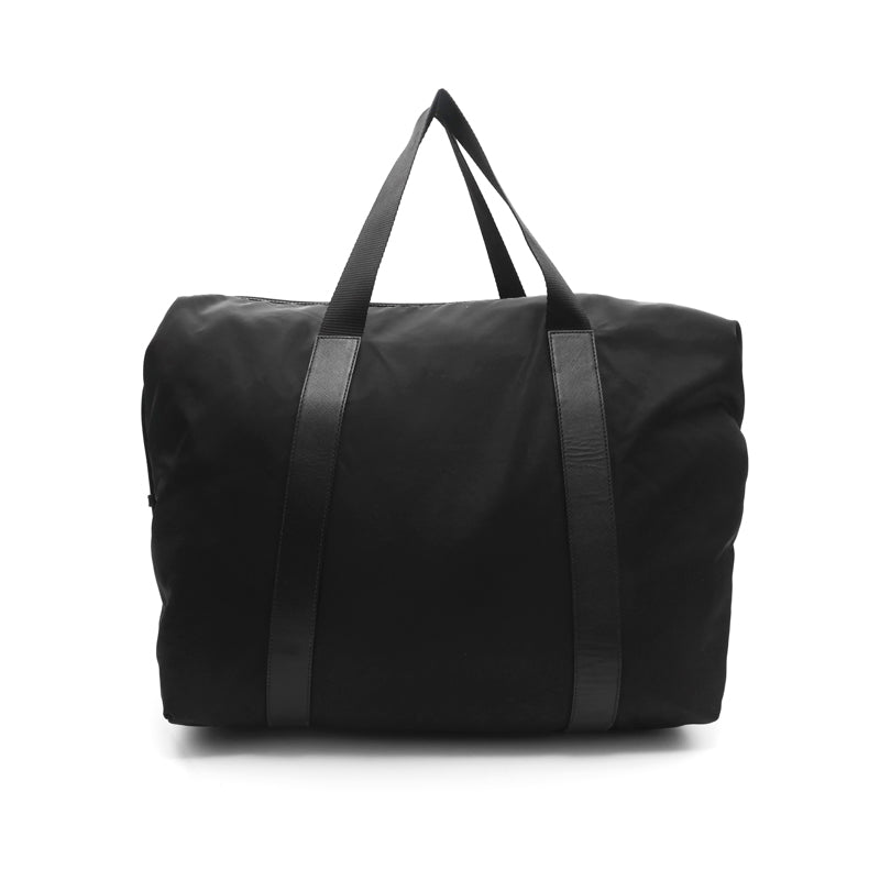 プラダ PRADA ロゴ ナイロン ボストンバッグ ブラック P14665 – NUIR