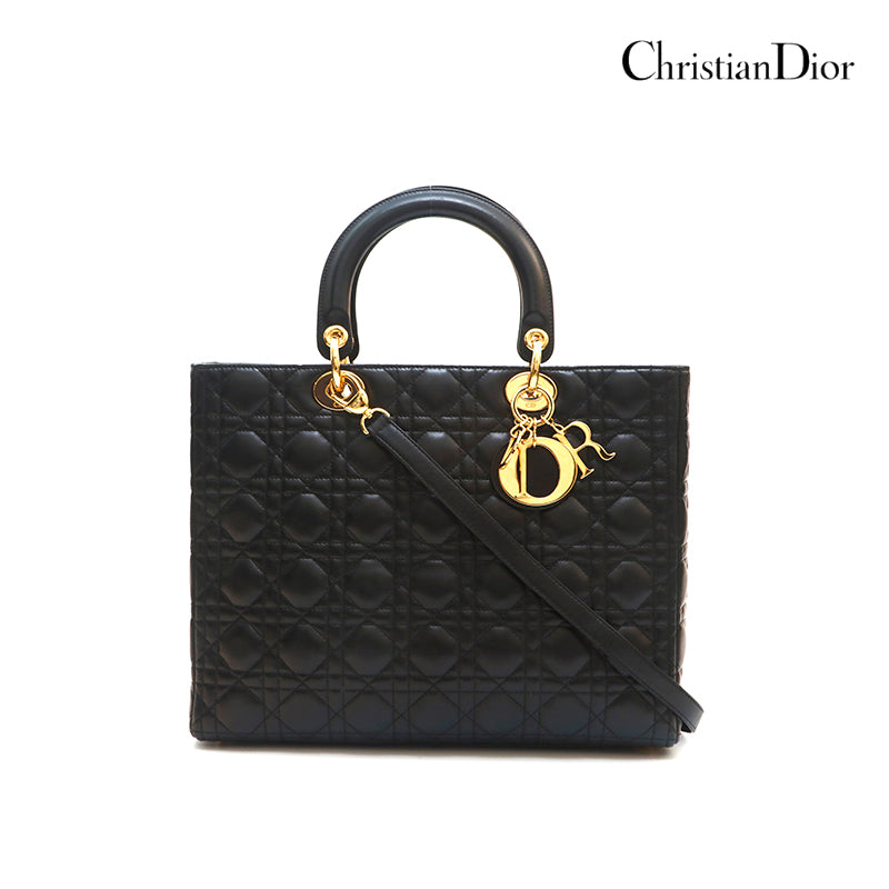 クリスチャンディオール Christian Dior レディディオール カナージュ 