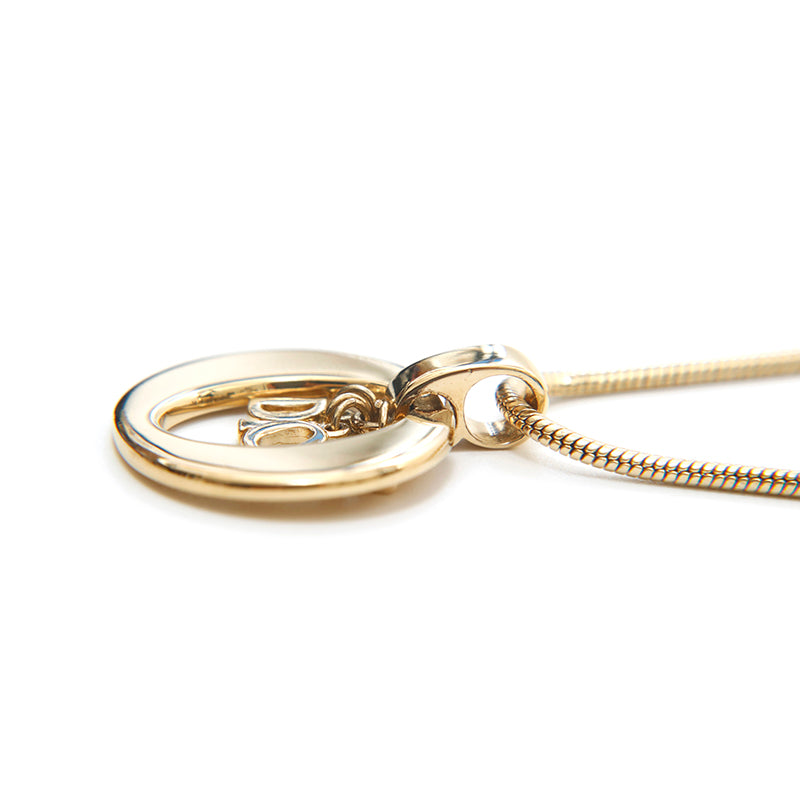 クリスチャンディオール Christian Dior ロゴ 2WAY ネックレス