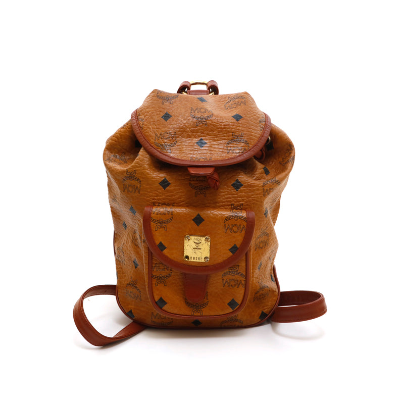 MCM MCM Backpack Backpack/Daypack Brown P14909 – NUIR VINTAGE