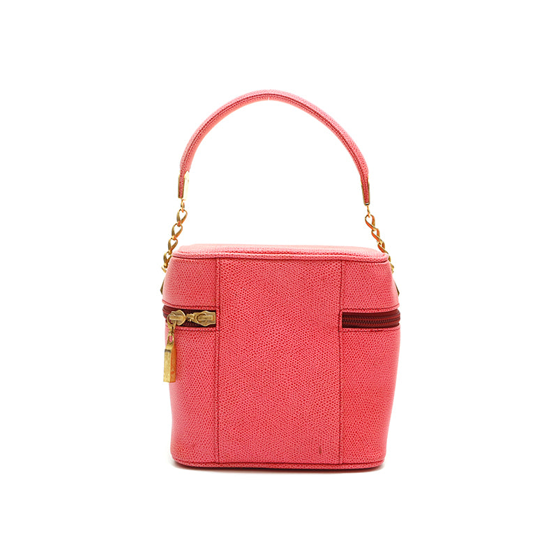 ジバンシィ ヴィンテージ バイロン バニティ ハンドバッグ ジバンシィ GIVENCHY バニティ ハンドバッグ ピンク P14926 – NUIR VINTAGE