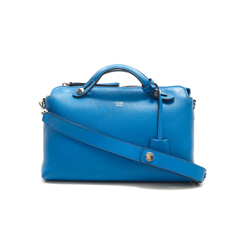 フェンディ FENDI バイザウェイ 2way ショルダー ハンドバッグ ブルー