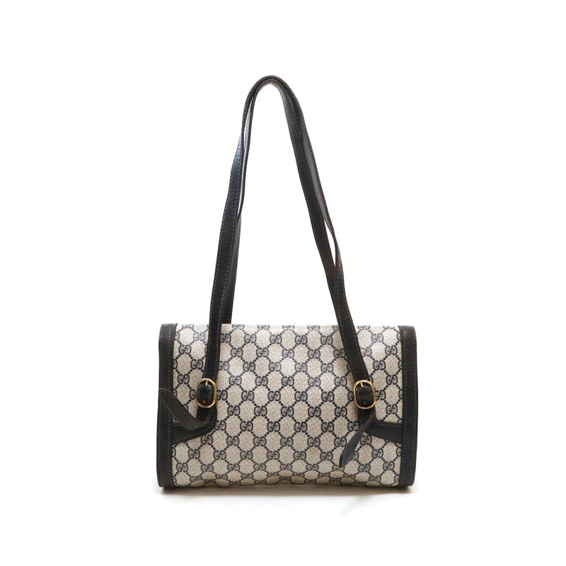 グッチ GUCCI GGスプリーム ショルダーバッグ ネイビー P15149 – NUIR