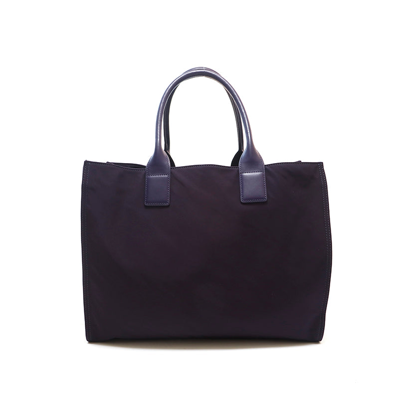 トリーバーチ Toryburch ナイロン トート ハンドバッグ パープル