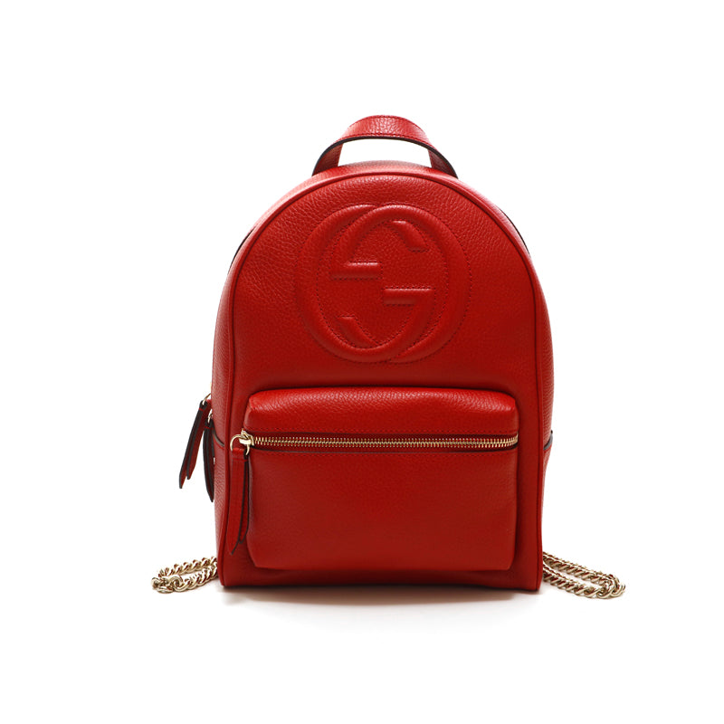 グッチ GUCCI ソーホー チェーン バックパック リュック