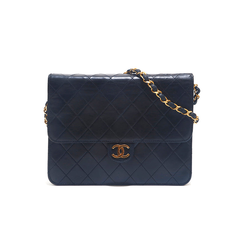 シャネル CHANEL マトラッセ プッシュロック チェーン ショルダー