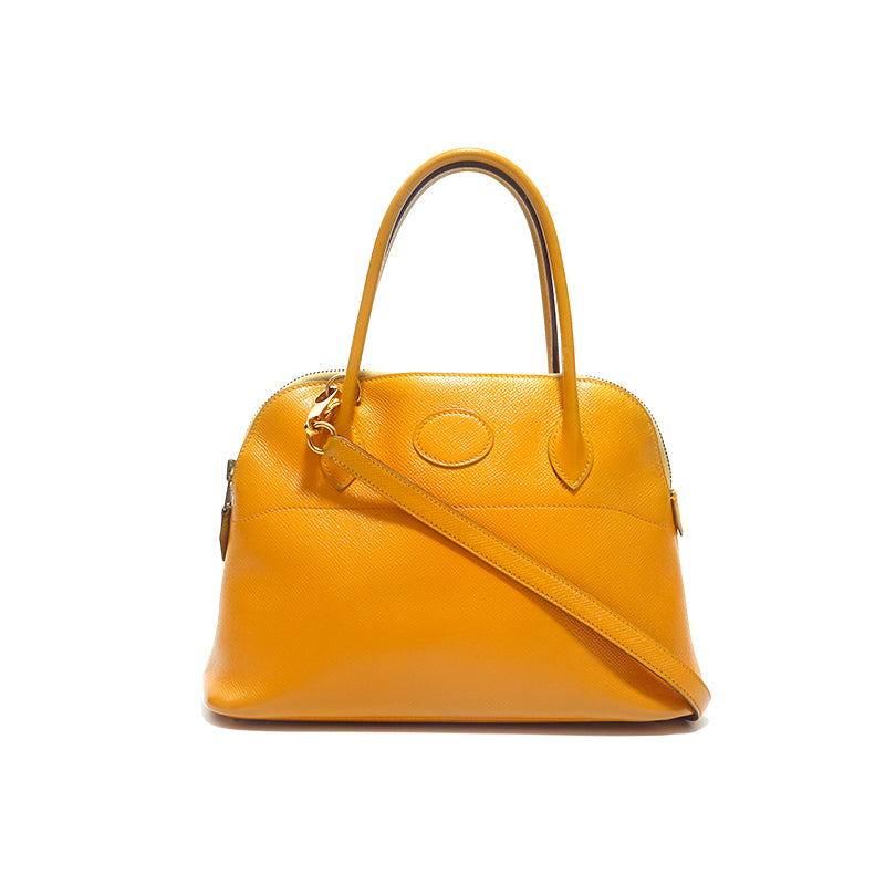 エルメス HERMES ボリード27 G金具 ハンドバッグ ◯X刻印 1994年