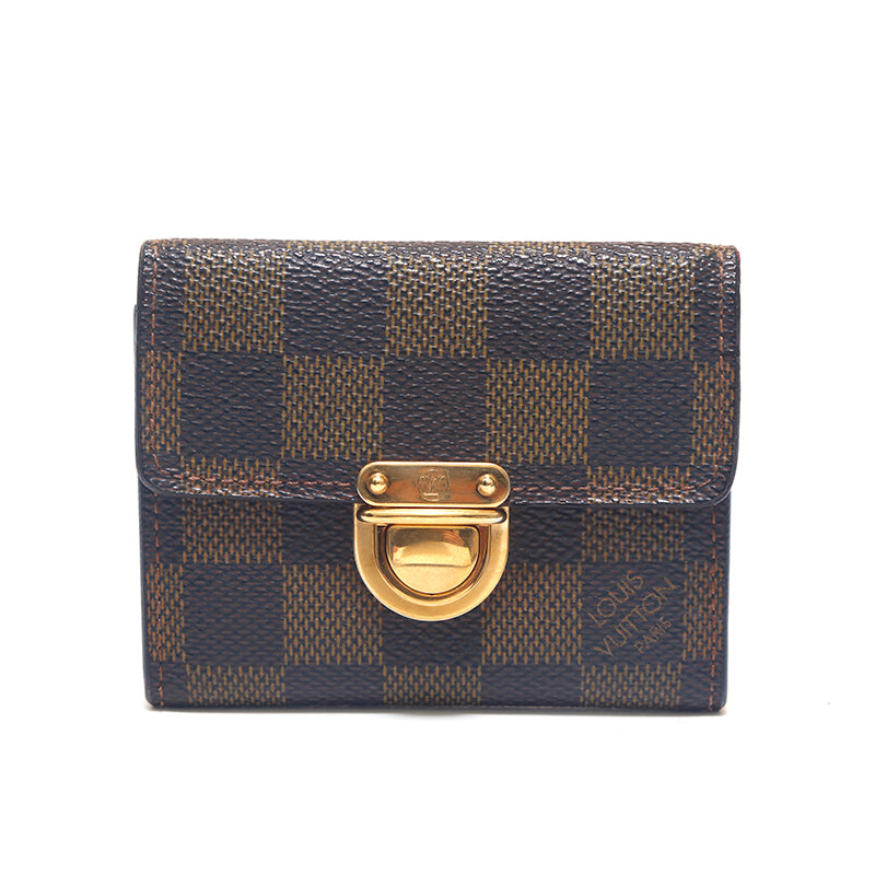 ルイ・ヴィトン LOUIS VUITTON ポルトフォイユ・コアラ ダミエ 折り