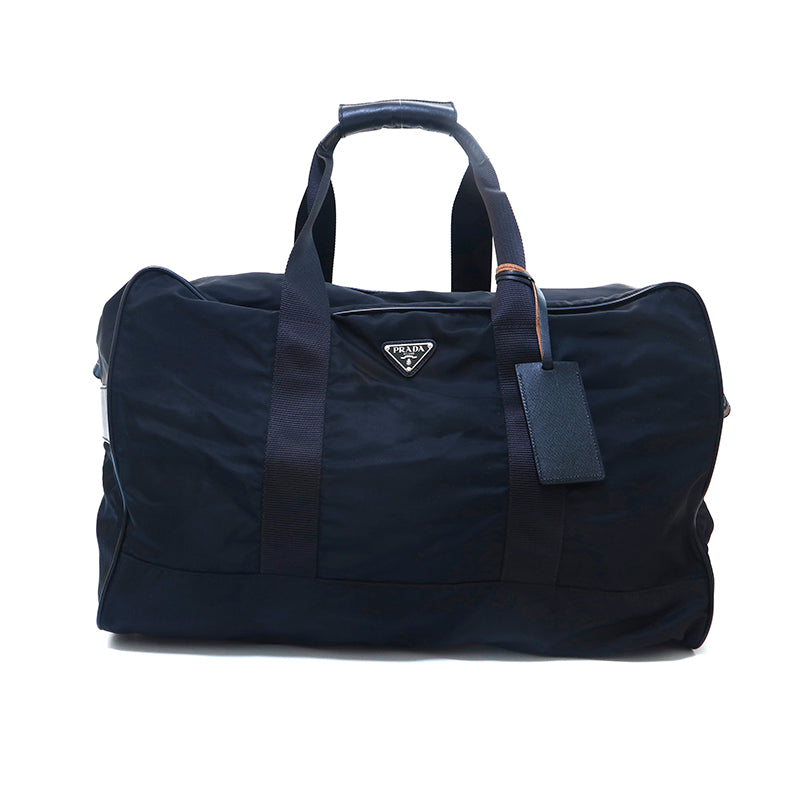 PRADA Nylon Hand Boston Bag Black P15794 – NUIR VINTAGE