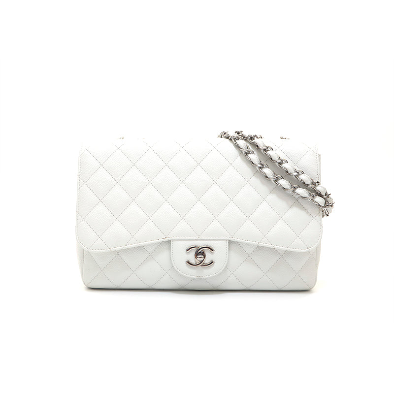シャネル CHANEL キャビアスキン デカマトラッセ チェーン ショルダー