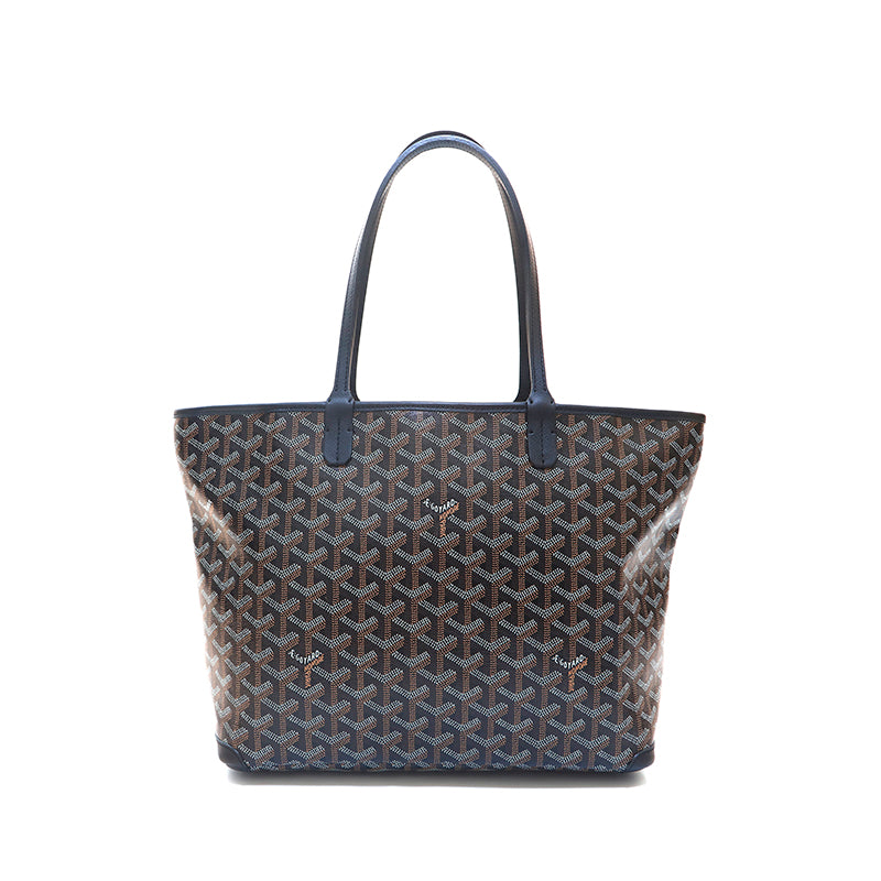 ゴヤール GOYARD アルトワ PM ヘリンボーン柄 トートバッグ ブラック