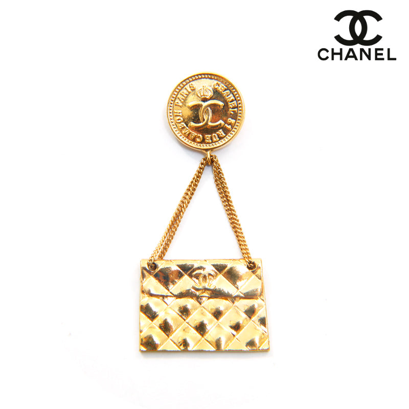 シャネル CHANEL バッグ メダルモチーフ ブローチ ゴールド P15957 – NUIR VINTAGE