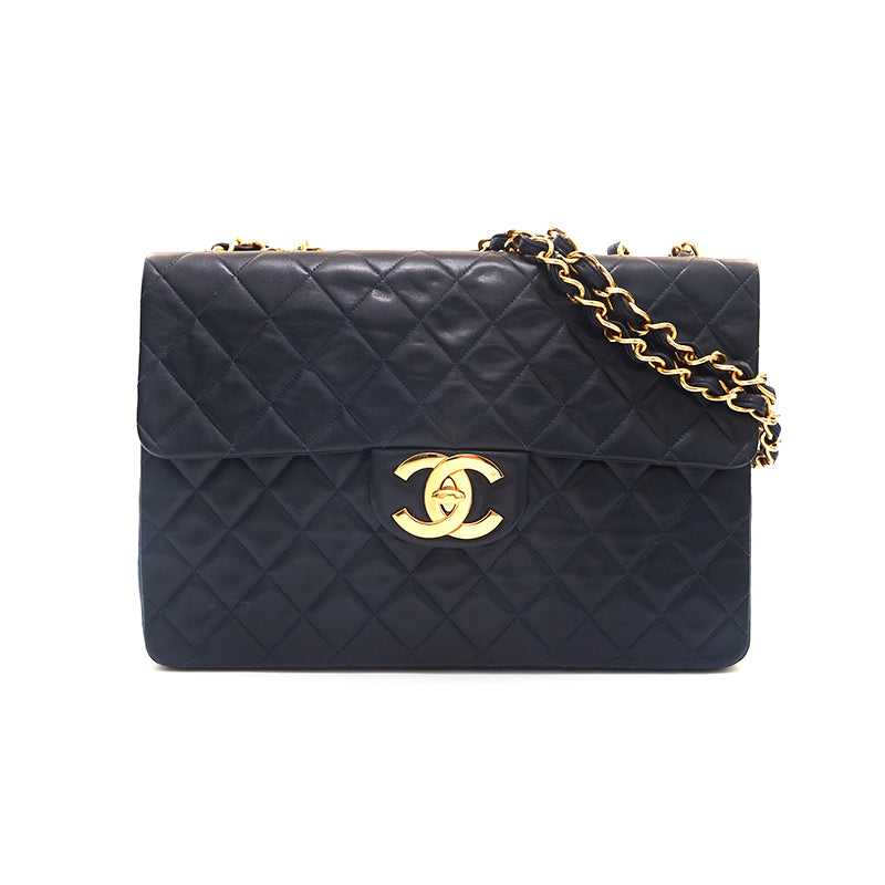 シャネル CHANEL デカマトラッセ ココマーク ショルダーバッグ レザー ブラック P16175 – NUIR VINTAGE