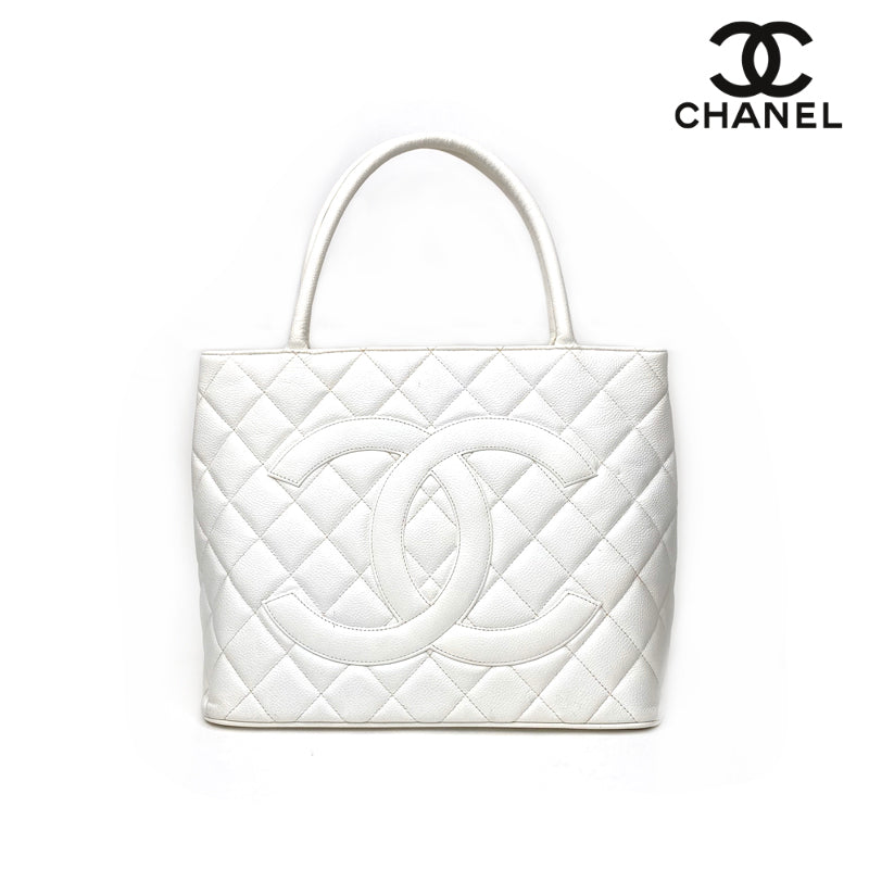 シャネル CHANEL キャビアスキン 復刻トート 2002年 トートバッグ