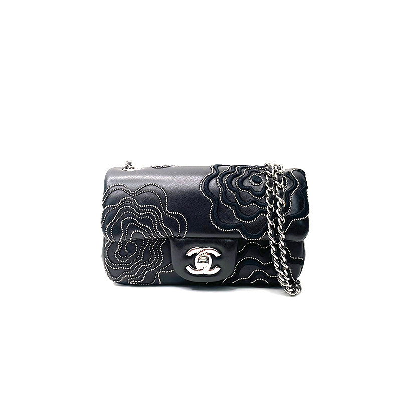 シャネル CHANEL ミニマトラッセ カメリア 2012年 ショルダー