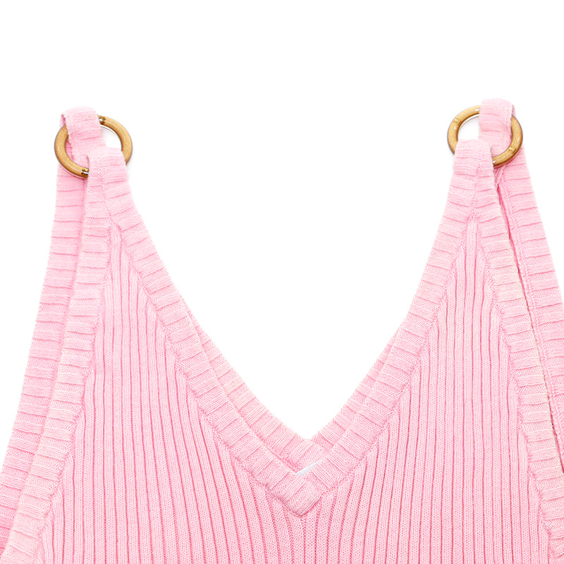 CHANEL ピンク タンクトップ 42 シャネル CHANEL ココマーク サイズ42 2001年 タンクトップ