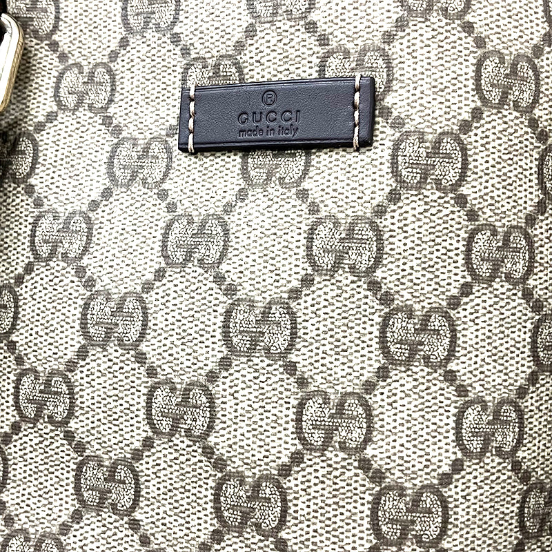 グッチ GUCCI GGスプリーム トートバッグ 総柄 PVC レザー A4