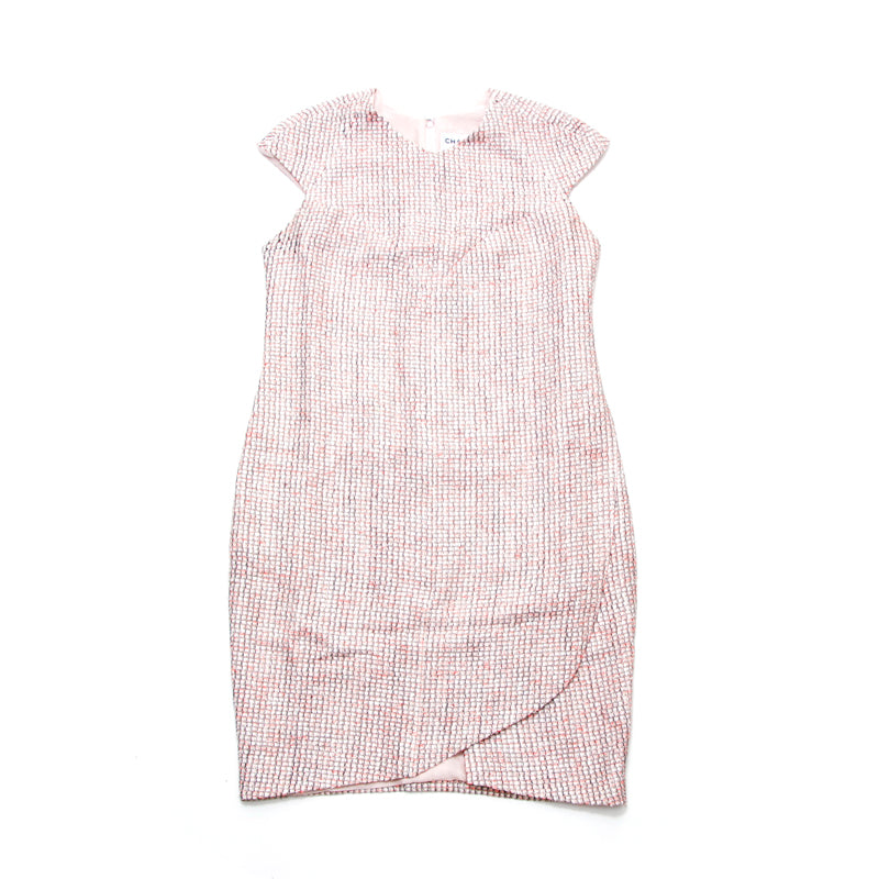 Chanel Size 44 2000s Dress VINTAGE Used Classic Tweed Pink WS2827 – NUIR  VINTAGE