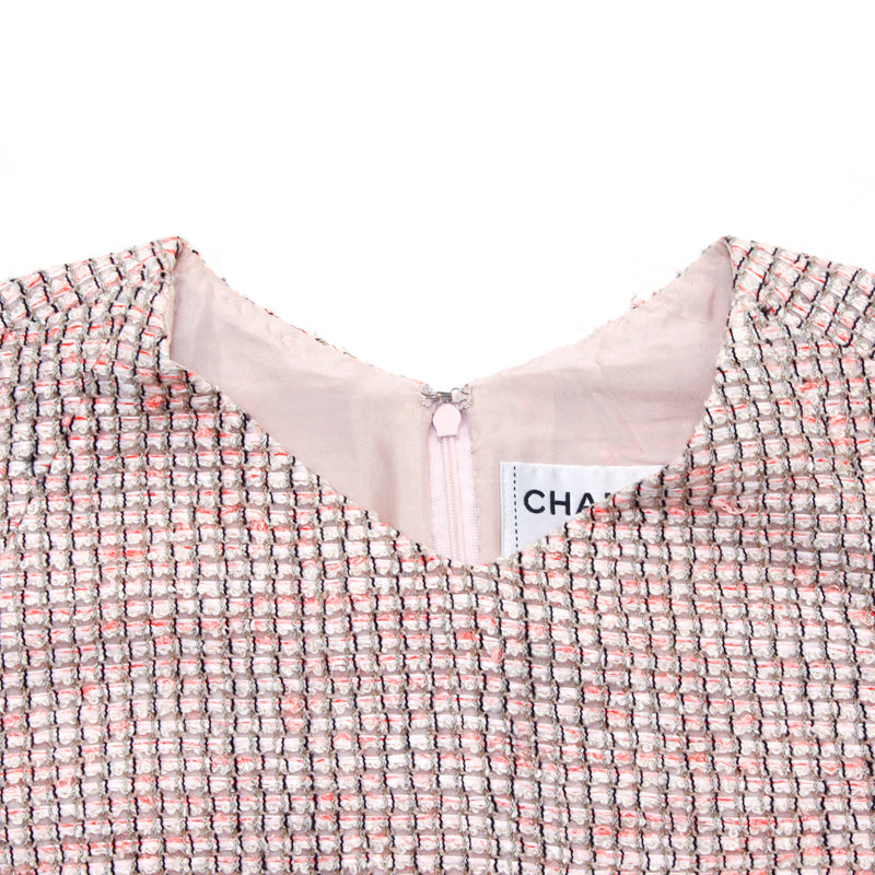 Chanel Size 44 2000s Dress VINTAGE Used Classic Tweed Pink WS2827 – NUIR  VINTAGE