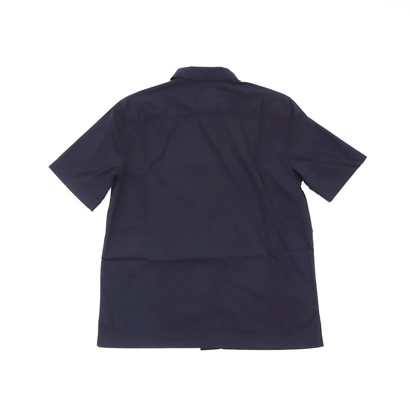 Chanel CHANEL logo short sleeve shirt black WS2945 – NUIR