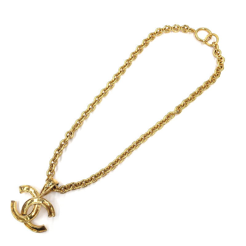 CHANEL ゴールド ネックレス 94P シャネル CHANEL ココマーク 94P ネックレス ゴールド WS3068