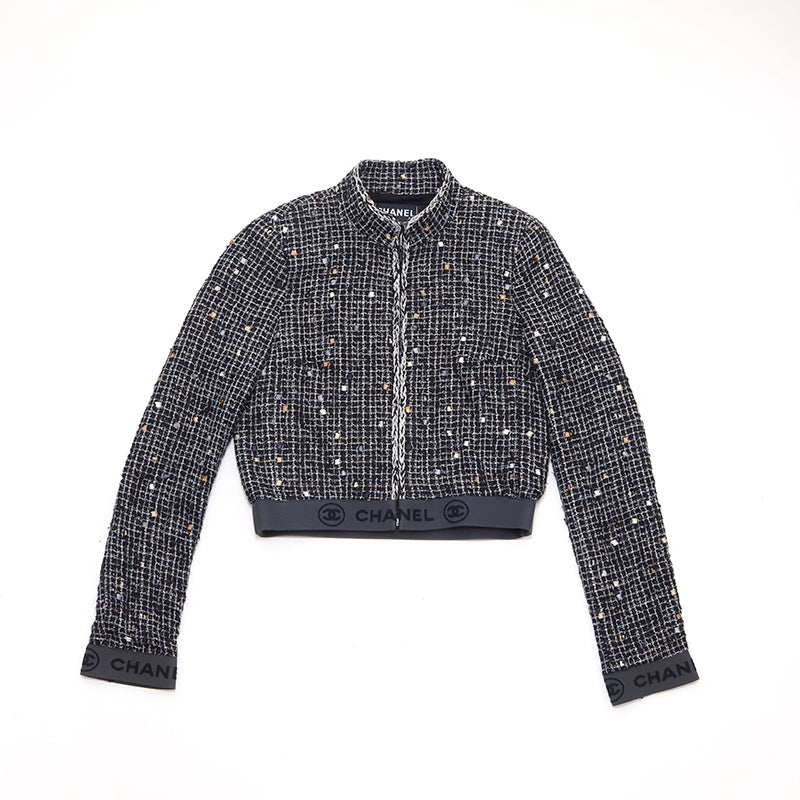 Chanel CHANEL Jacket Black WS3277 – NUIR VINTAGE