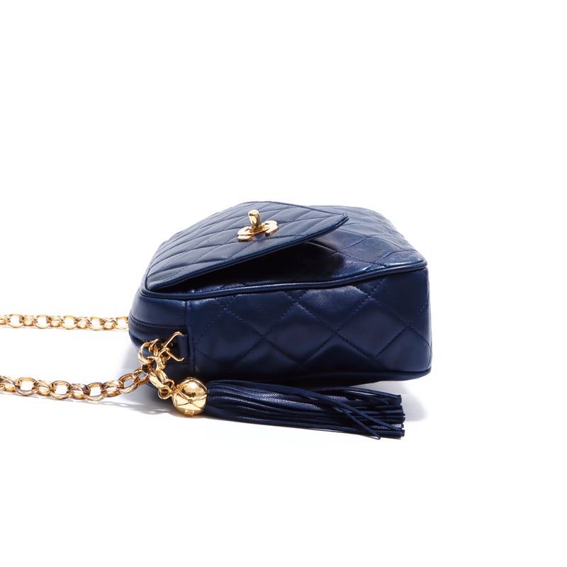 シャネル CHANEL マトラッセ ココマーク ビジューチェーン