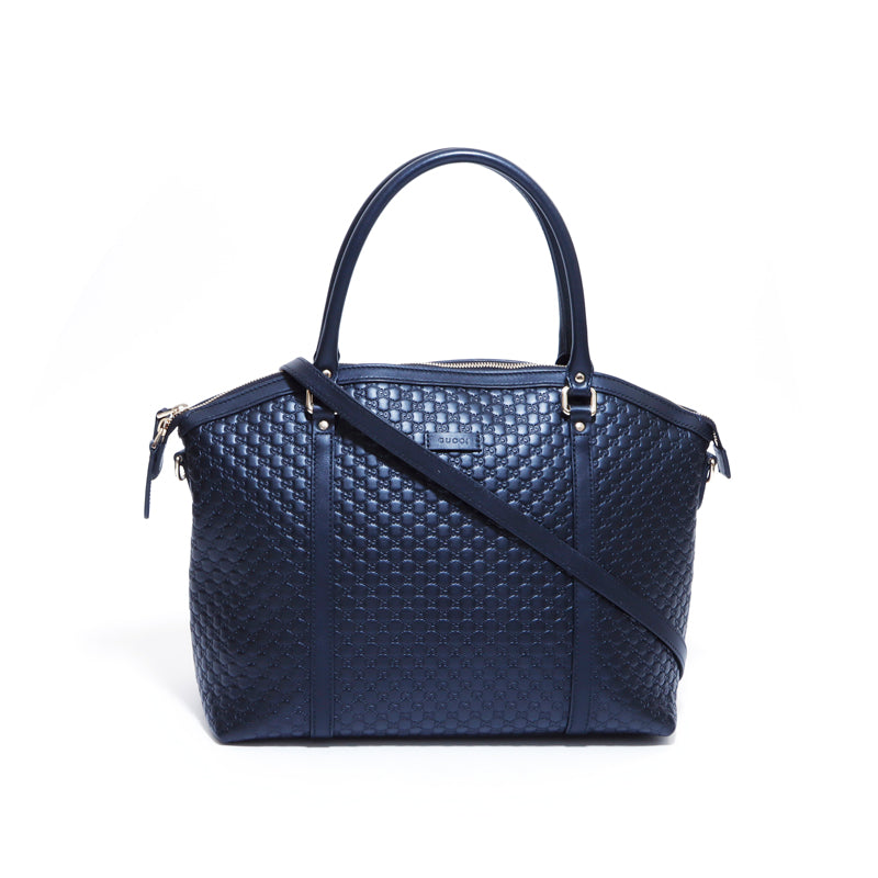 グッチ GUCCI マイクロ GG 2Way ショルダーバッグ レザー