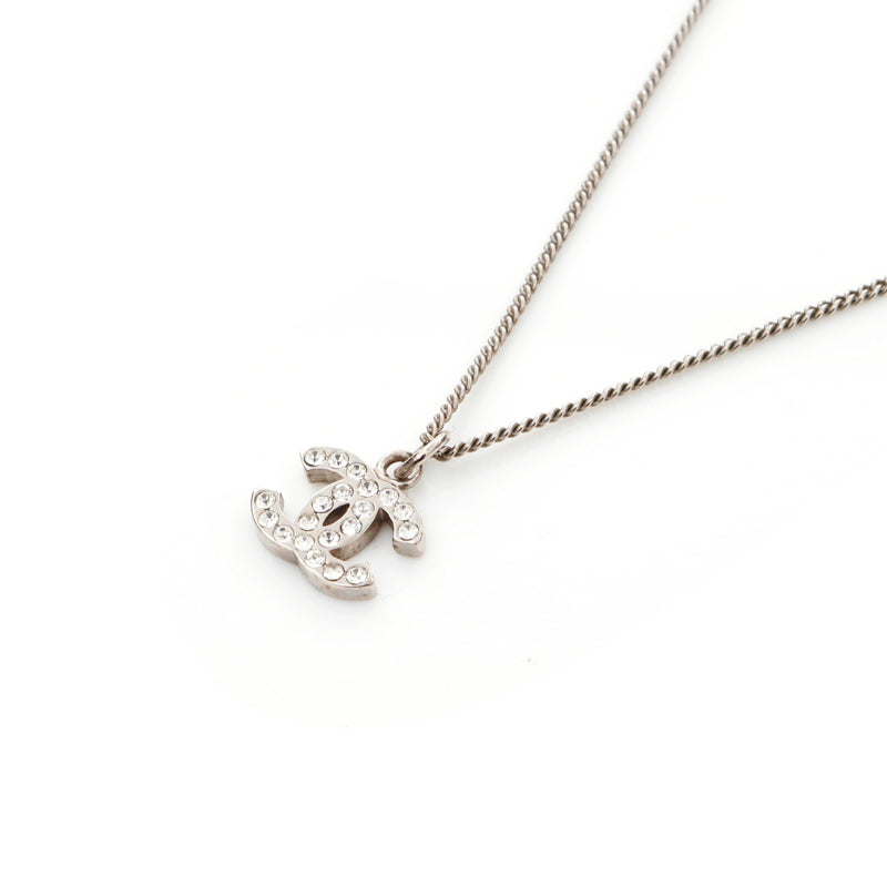 シャネル CHANEL ココマーク ラインストーン 07V 2007年 ネックレス