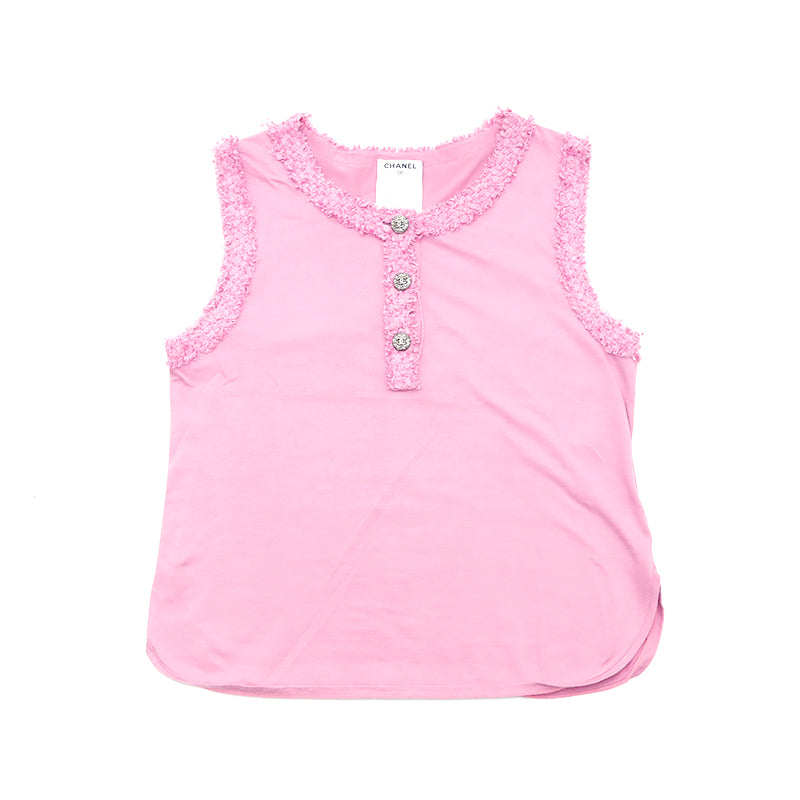 Chanel CHANEL 2011 Tank Top Pink WS4517