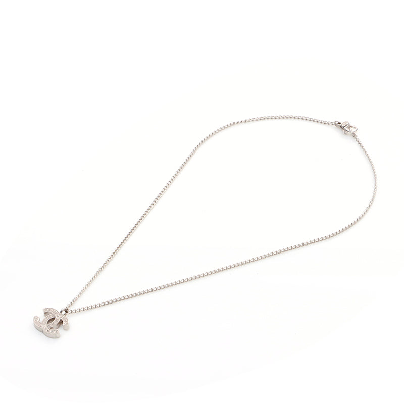 Chanel Coco Mark 2005 Necklace Silver WS5329 – NUIR VINTAGE