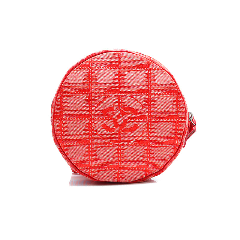 CHANEL シャネル ニュートラベルライン キャップ 赤 ナイロン Mサイズ CHANEL シャネル ニュートラベルライン キャップ 赤 ナイロン M