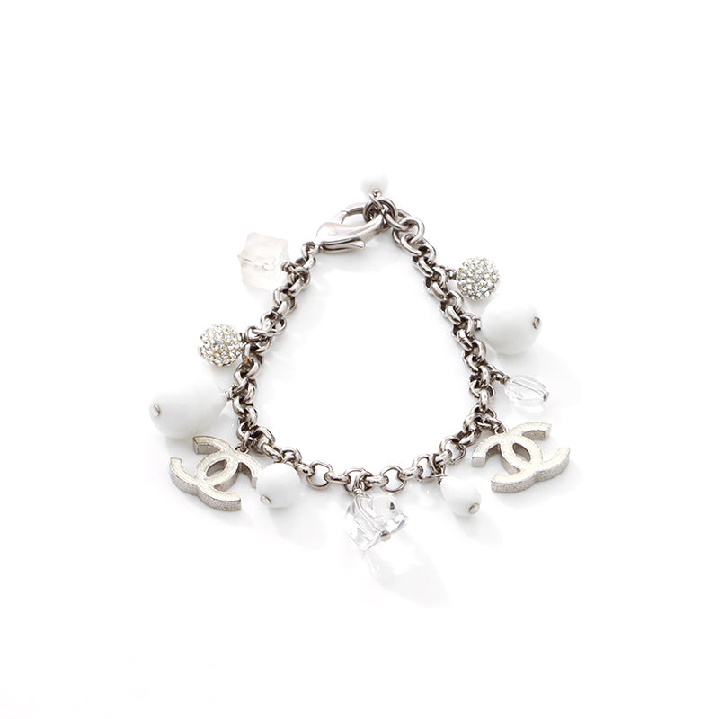 シャネル CHANEL ココマーク スワロフスキー ブレスレット