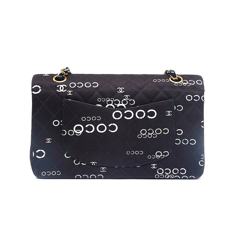 シャネル CHANEL ココプリント ショルダーバッグ キャンバス