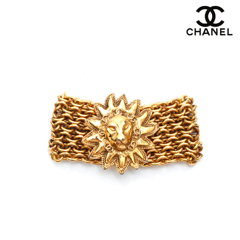 CHANEL/シャネル ライオン ゴールド ブレスレット e_122 ブレスレット CHANEL シャネル ブレス ライオン ゴールド金具