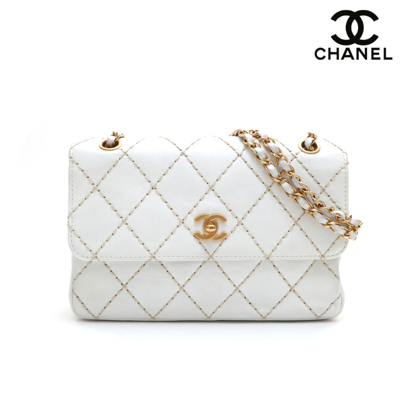 シャネル CHANEL ワイルドステッチ チェーン ショルダーバッグ