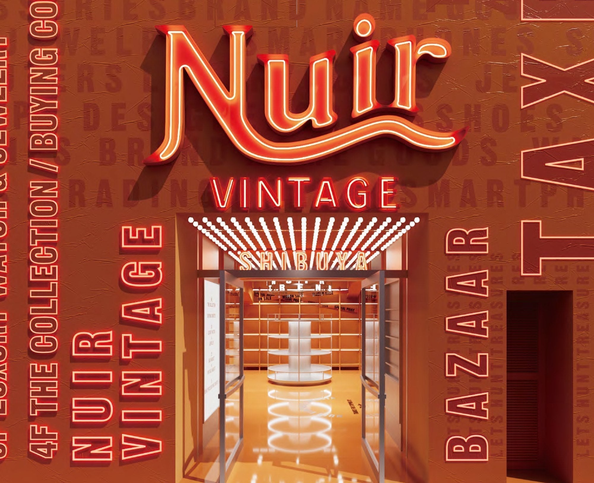 NUIR's largest store opens in phases in Shibuya Center-gai, starting October 3