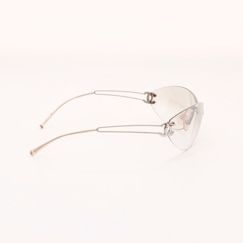 【良品】CHANEL シャネル　ココマーク　サングラス　クリアフレーム シャネル CHANEL ココマーク サングラス クリア WS4619 – NUIR