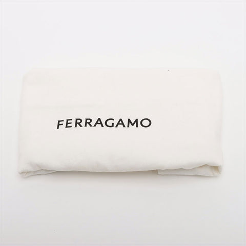 Salvatore Ferragamo Gancini肩带黑色AK0001