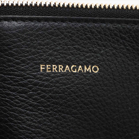 Salvatore Ferragamo Hobo肩带黑色AK0002