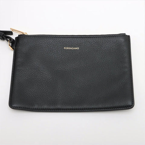 Salvatore Ferragamo Hobo肩带黑色AK0002