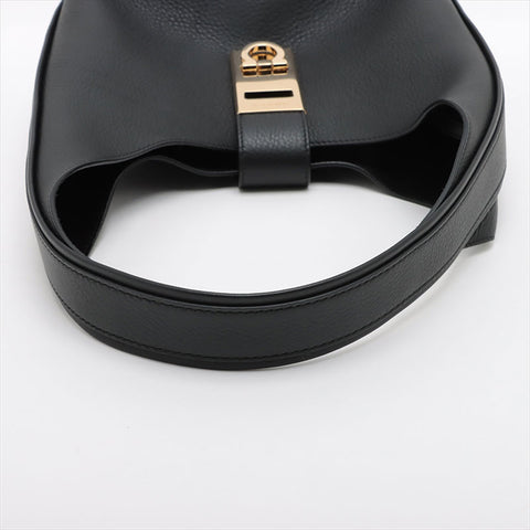 Salvatore Ferragamo Hobo肩带黑色AK0002
